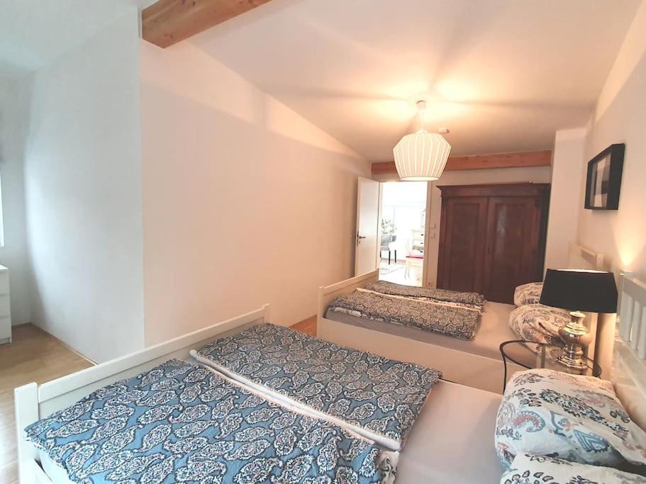 Ferienwohnung Wohnen Am Waldrand Starnberg Exterior foto