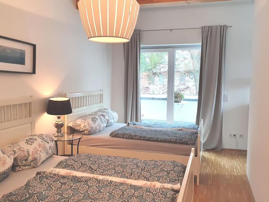 Ferienwohnung Wohnen Am Waldrand Starnberg Exterior foto